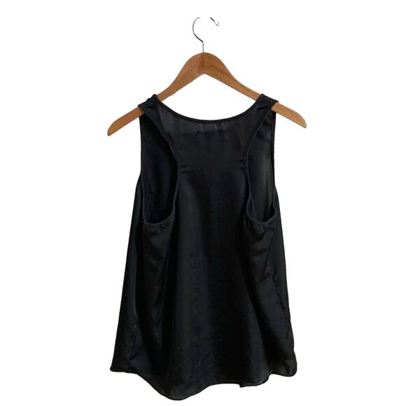 Old Navy silky black tank top, size L - Picture 2 of 6